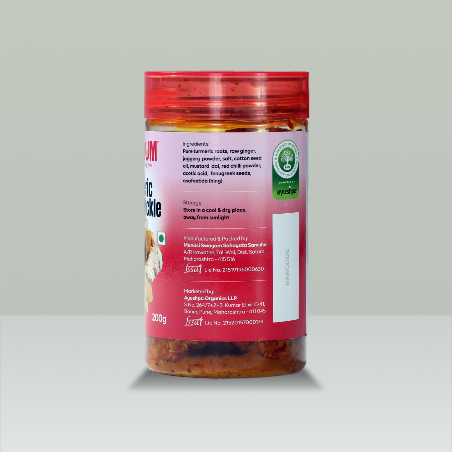 Turmeric Ginger Pickle