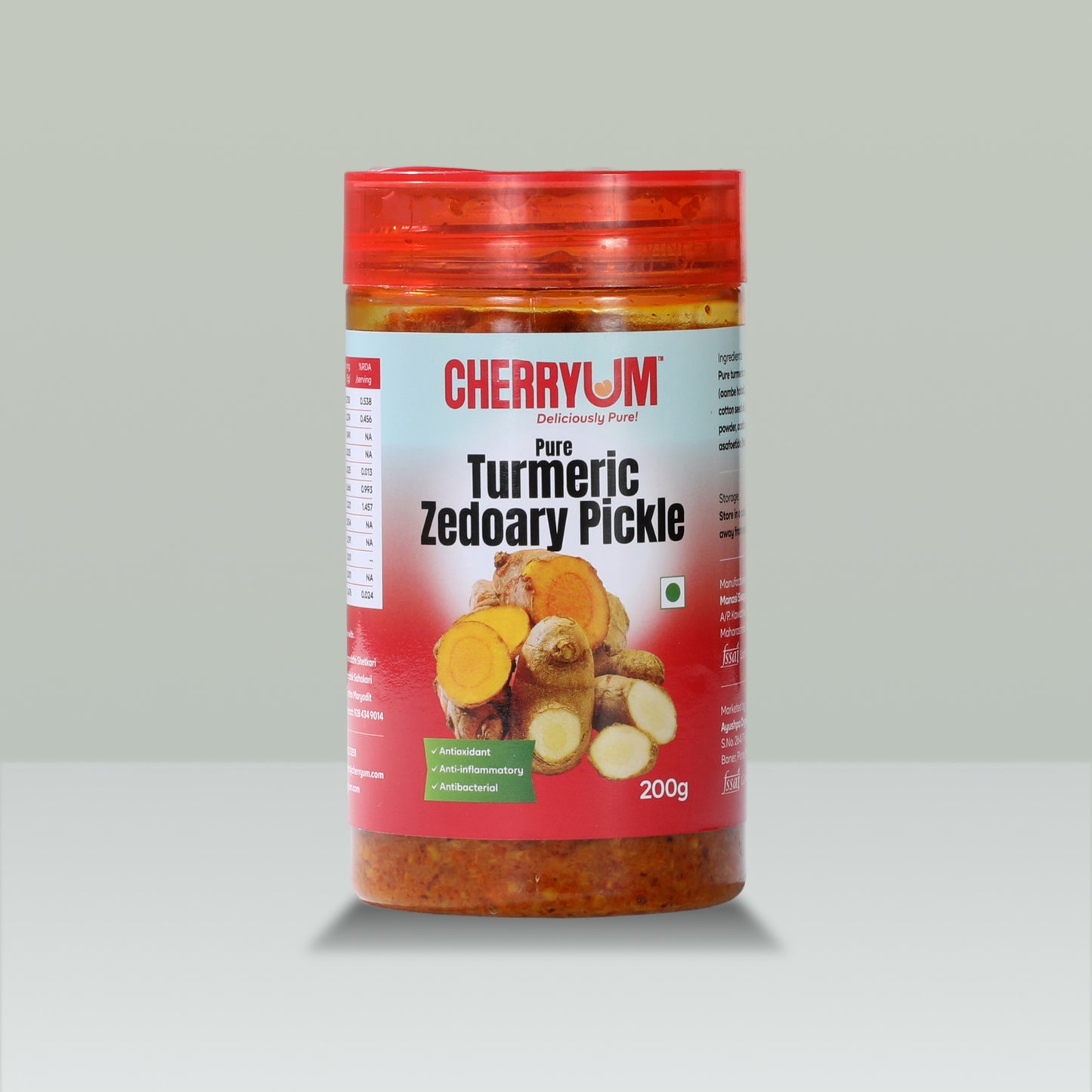 Turmeric Zedoary Pickle